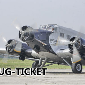 Flug-Ticket Ju 52