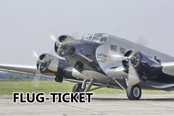 Flug-Ticket Ju 52